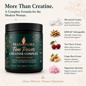 FemPower Creatine Complex™ | Women-Optimized Strength & Hormonal Support | Premium KSM-66® Formula