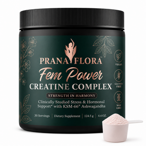 FemPower Creatine Complex™ | Women-Optimized Strength & Hormonal Support | Premium KSM-66® Formula