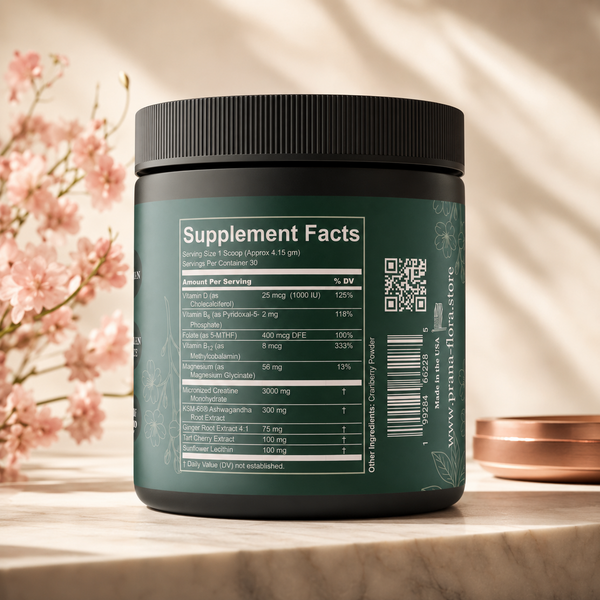 FemPower Creatine Complex™ | Women-Optimized Strength & Hormonal Support | Premium KSM-66® Formula