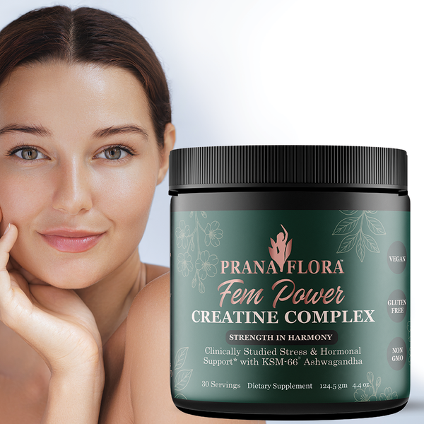 FemPower Creatine Complex™ | Women-Optimized Strength & Hormonal Support | Premium KSM-66® Formula