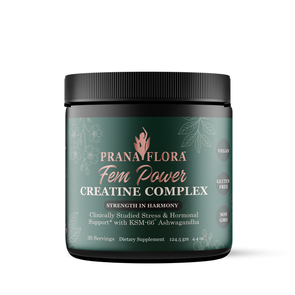 FemPower Creatine Complex™ | Women-Optimized Strength & Hormonal Support | Premium KSM-66® Formula
